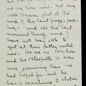 a page of handwritten text