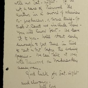 a page of handwritten text