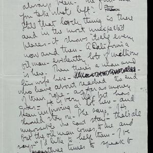 a page of handwritten text