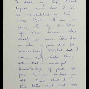 a page of handwritten text
