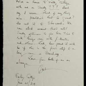 a page of handwritten text