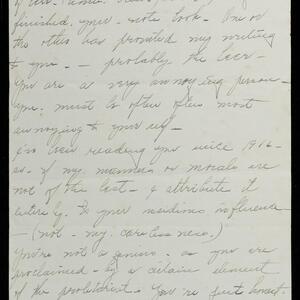 a page of handwritten text