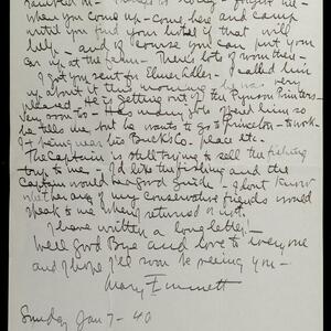 a page of handwritten text