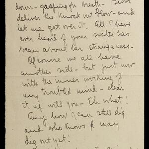 a page of handwritten text