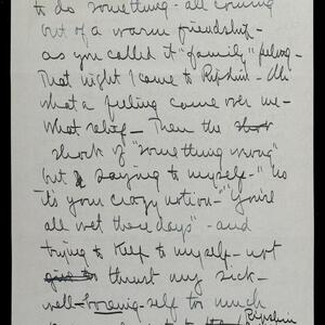 a page of handwritten text