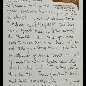 a page of handwritten text