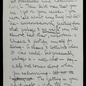 a page of handwritten text