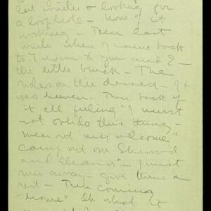 a page of handwritten text
