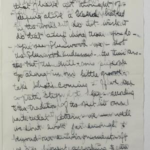 a page of handwritten text