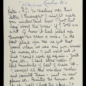 a page of handwritten text