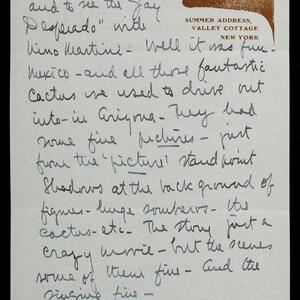 a page of handwritten text