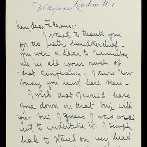 a page of handwritten text