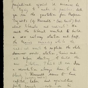 a page of handwritten text