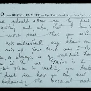 a page of handwritten text