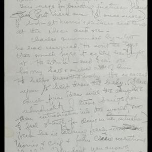 a page of handwritten text