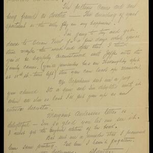 a page of handwritten text