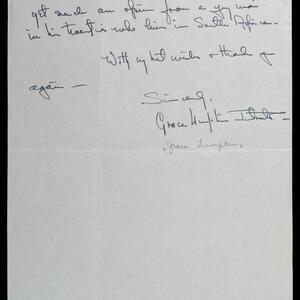 a page of handwritten text
