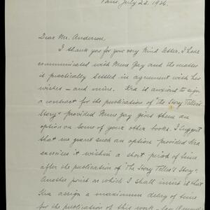 a page of handwritten text