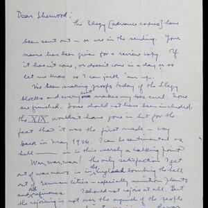 a page of handwritten text