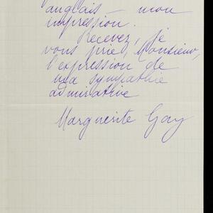 a page of handwritten text