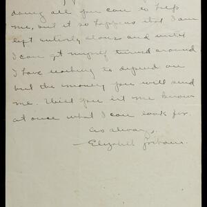 a page of handwritten text