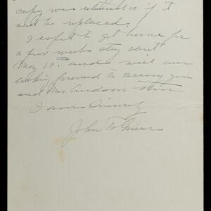 a page of handwritten text