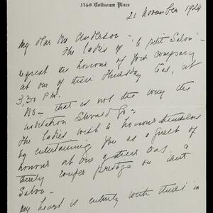 a page of handwritten text
