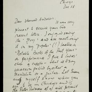 a page of handwritten text