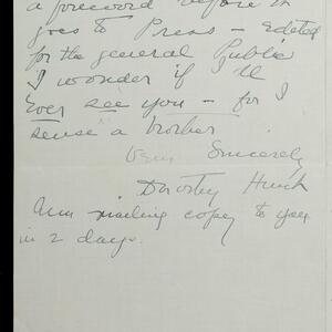 a page of handwritten text
