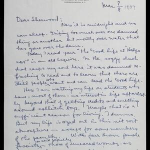 a page of handwritten text