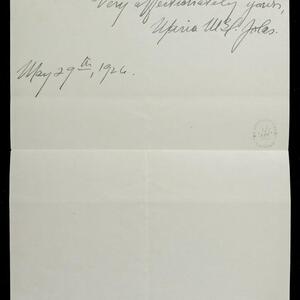 a page of handwritten text