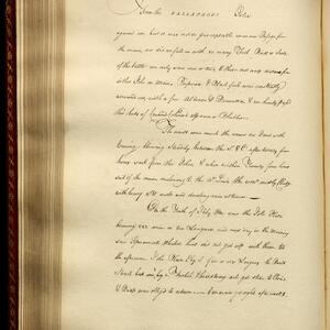 a page of handwritten text