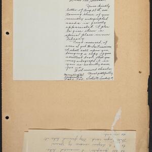 a page of handwritten text