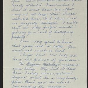 a page of handwritten text