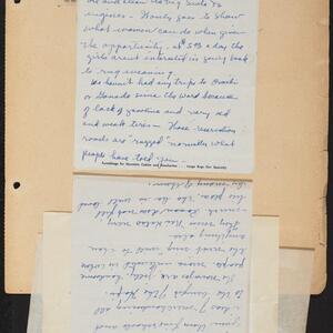 a page of handwritten text