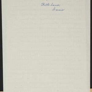 a page of handwritten text