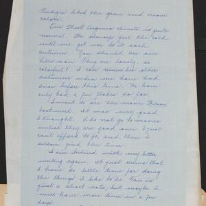 a page of handwritten text