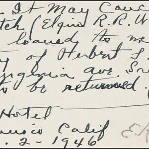 a page of handwritten text