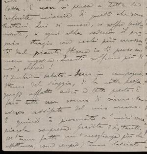 a page of handwritten text