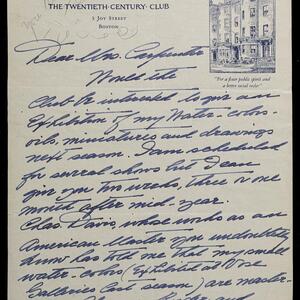 a page of handwritten text