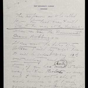 a page of handwritten text