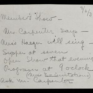 a page of handwritten text