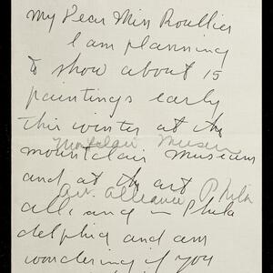 a page of handwritten text