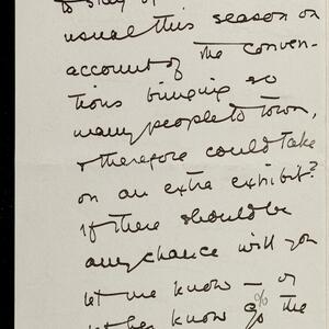 a page of handwritten text