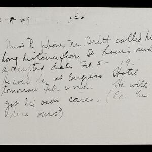 a page of handwritten text