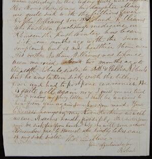 a page of handwritten text