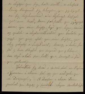 a page of handwritten text