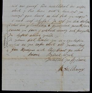 a page of handwritten text