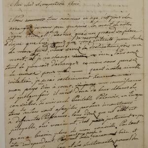 a page of handwritten text