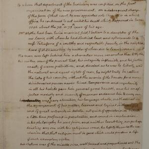 a page of handwritten text